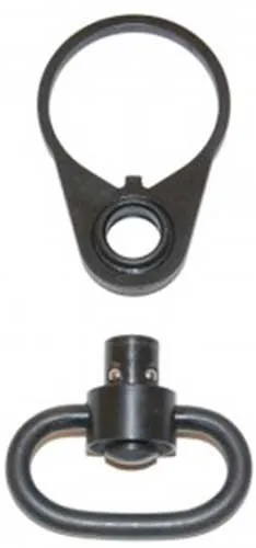 Guntec QD-EGG-SWIVEL Single Point Sling Adapter with Swivel Black - Guntec USA