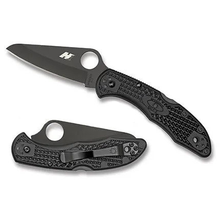 Buy Spyderco C88PBBK2 Salt 2 Knife 2.75" H-1 Blade online