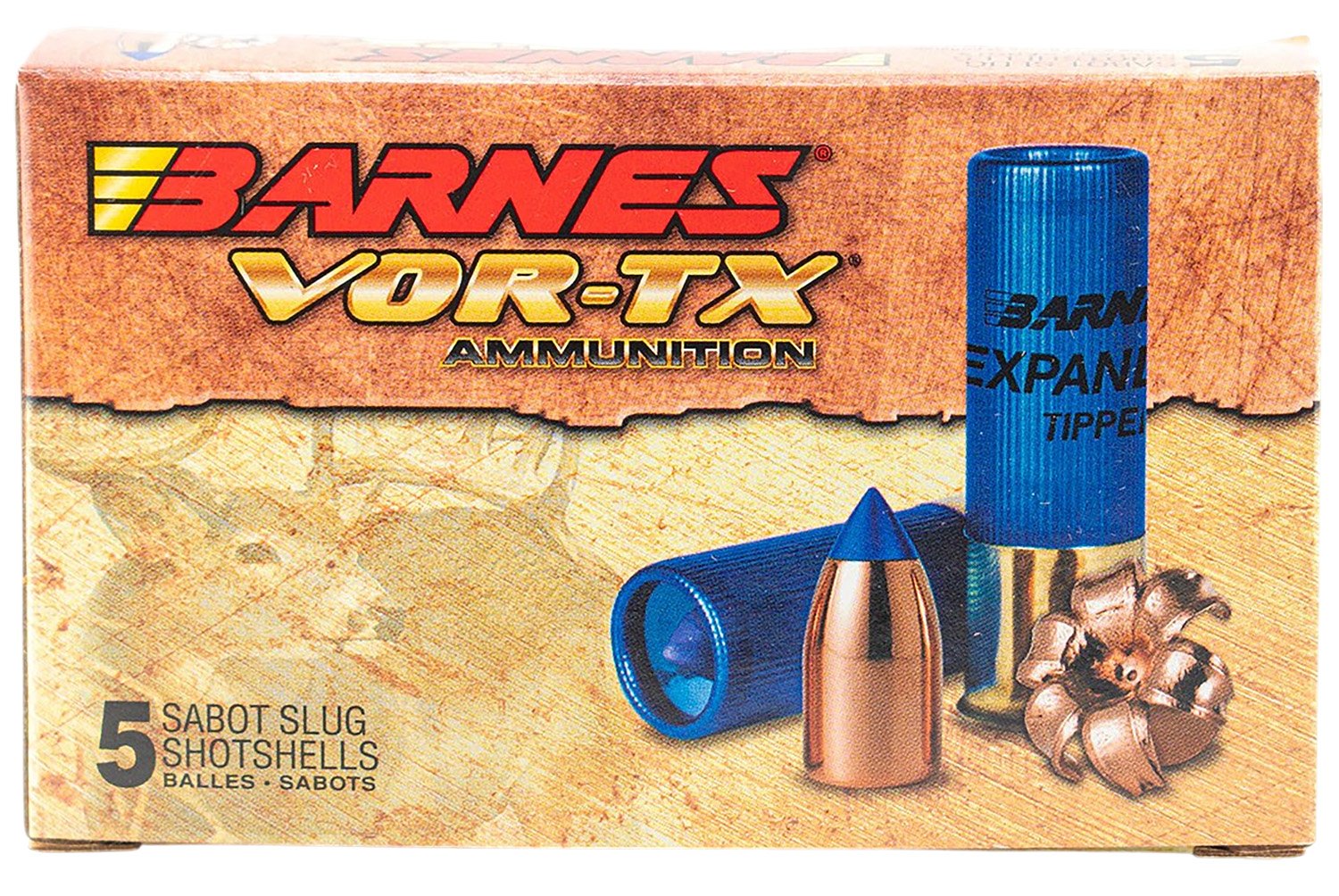 Buy Barnes Bullets Vor-TX Expander 12 Gauge 3 In 438 Grain 5 Rounds 20737 online