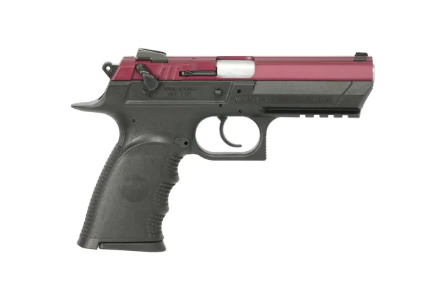 Magnum Research BE94133RL-BKC Baby Eagle III 40 S&W 4.43" Black Cherry
