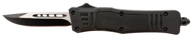 Steel River Knives MT616BDP Spartan Mini 2.75" OTF Drop Point Plain Bla...