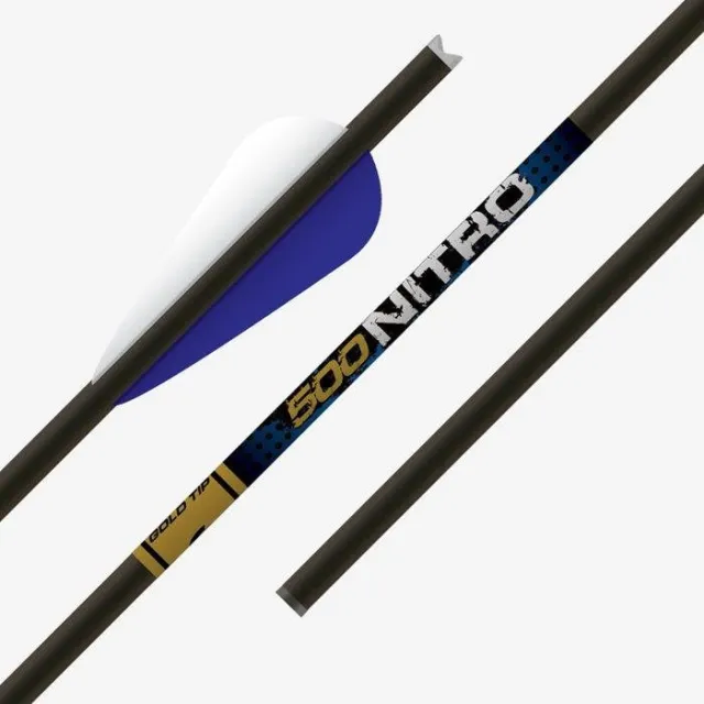 Gold Tip Nitro Bolts 22 in. Moon Nocks 6 pk. Model: NI22MA46 - Gold Tip
