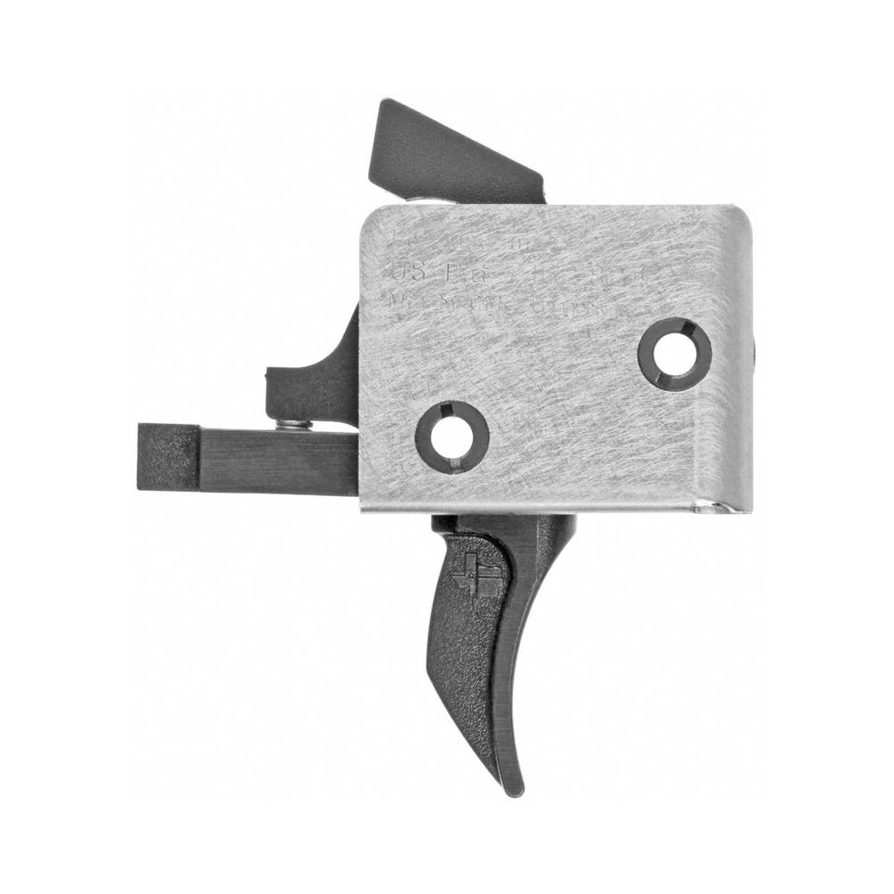 CMC Triggers AR-15/AR-10 Single Stage Curved Trigger 3.5 lb Black Finish - CMC Triggers