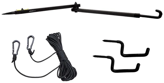 Muddy MUD-MA9045 Complete Stand Kit: Pivot Arm, 30' Rope, 2 Hooks - Muddy Outdoors