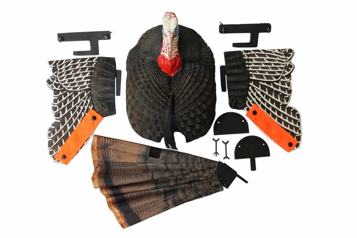 Mojo Outdoors Scoot-N-Shoot MAX Turkey Decoy Removable Wings - Mojo Outdoors