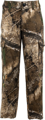 Habit TP1113-M-8-6-YL-014 Youth Camo Pant 6-Pocket Mossy Oak Bottomland - Habit