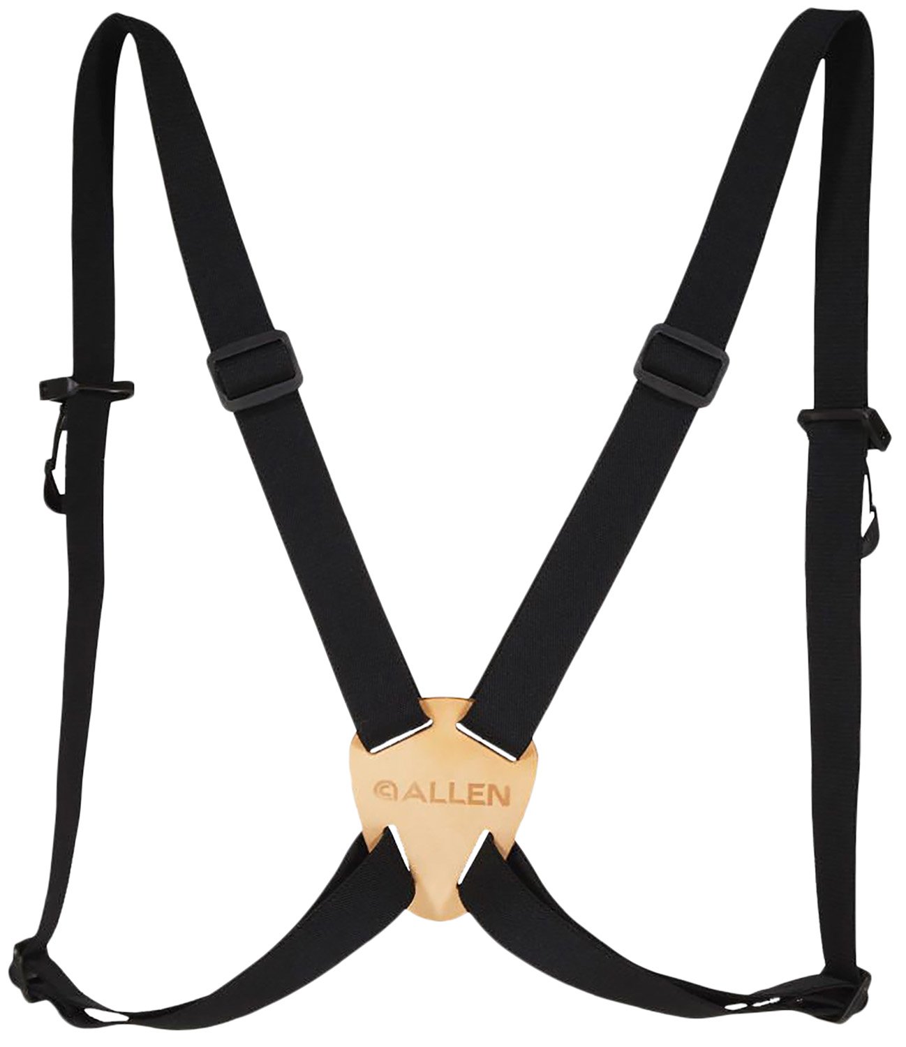 Allen 199 Deluxe Binocular Strap 1.25" Adjustable Black Elastic - Allen Company