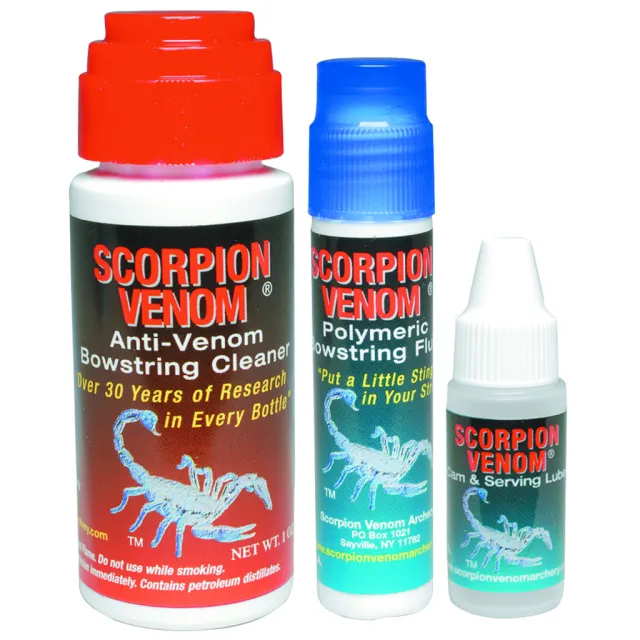 Scorpion Venom 1982 3 Star String Maintenance Kit, Odor-Free, All-Climate - Scorpion Venom