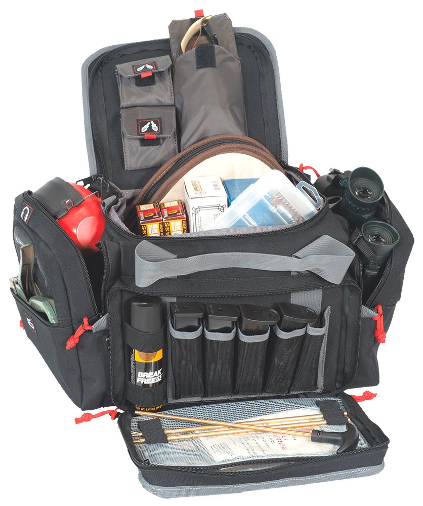 G Outdoors GPS-1411MRB Medium Range Bag Black 14"x11"x9" - GSM Outdoors