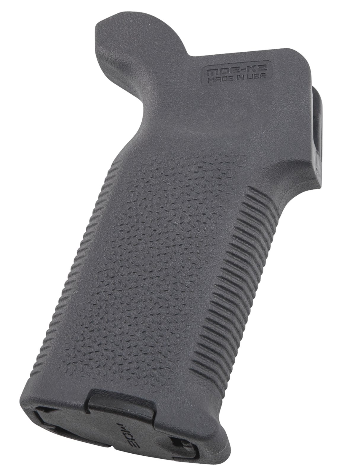 Buy Magpul MAG522-GRY MOE-K2 Grip Aggressive Textured Gray Polymer for AR-15 online