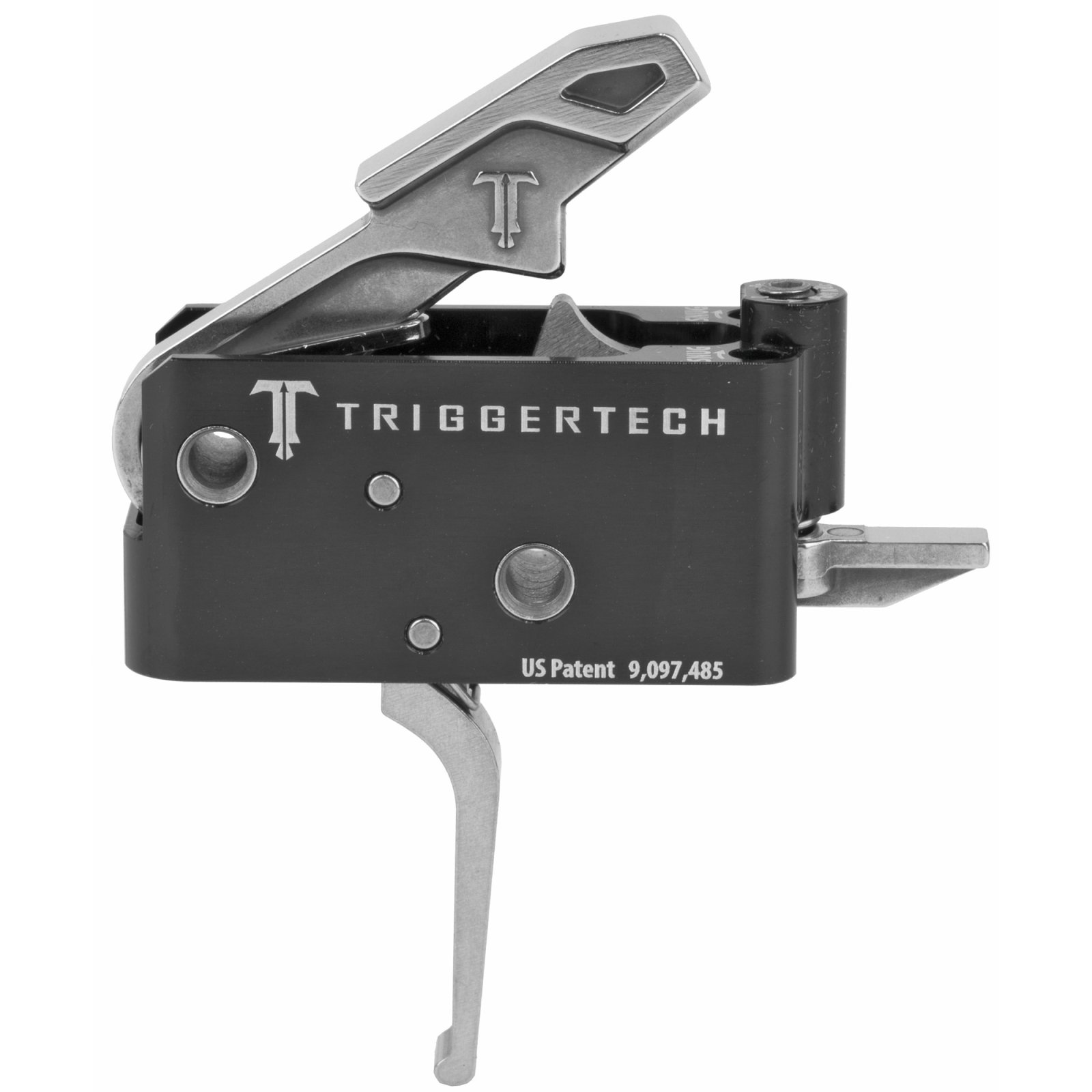 TRIGGERTECH AR-15 Adaptable Flat Stainless Two Stage Trigger AR0-TBS-25-NNF - TriggerTech