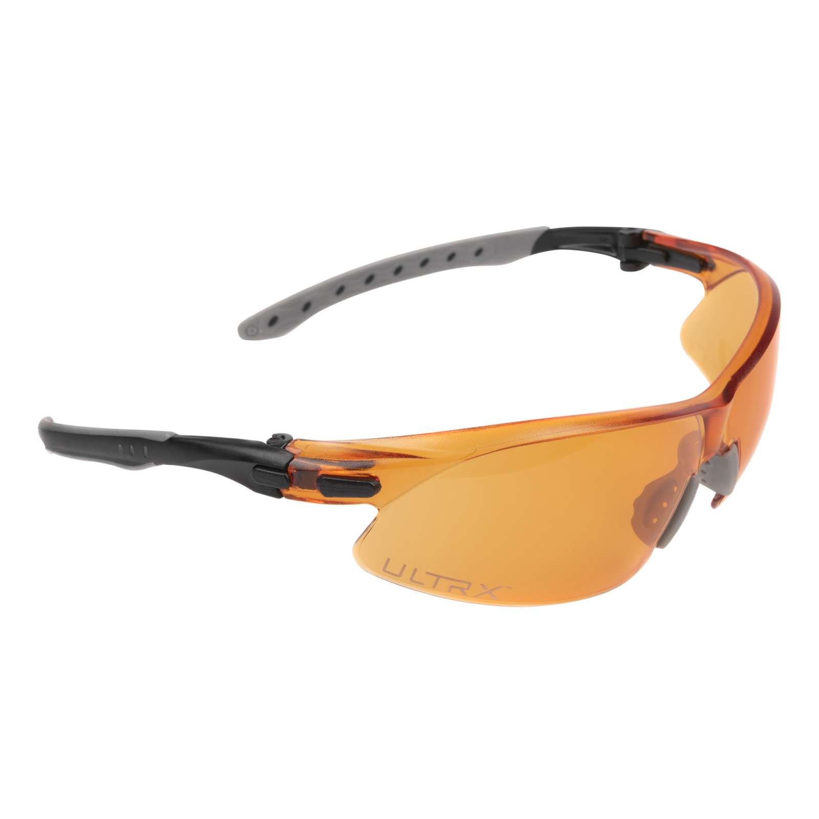 Buy Allen ULTRX Keen Safety Glasses Black with Amber Lenses online