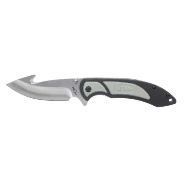 Buy Old Timer Trail Boss Gut Hook Folder Knife 3 1-2" Blade Black online