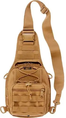 Buy Bulldog BDT407T X-Small Tan Sling Bag with MOLLE Webbing online