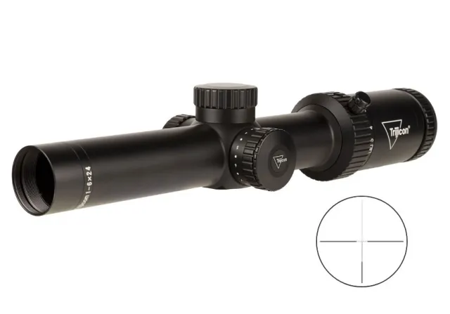 Buy Trijicon 2900017 Credo HX 1-6x24mm Satin Black LED Green BDC .308 Reticle online