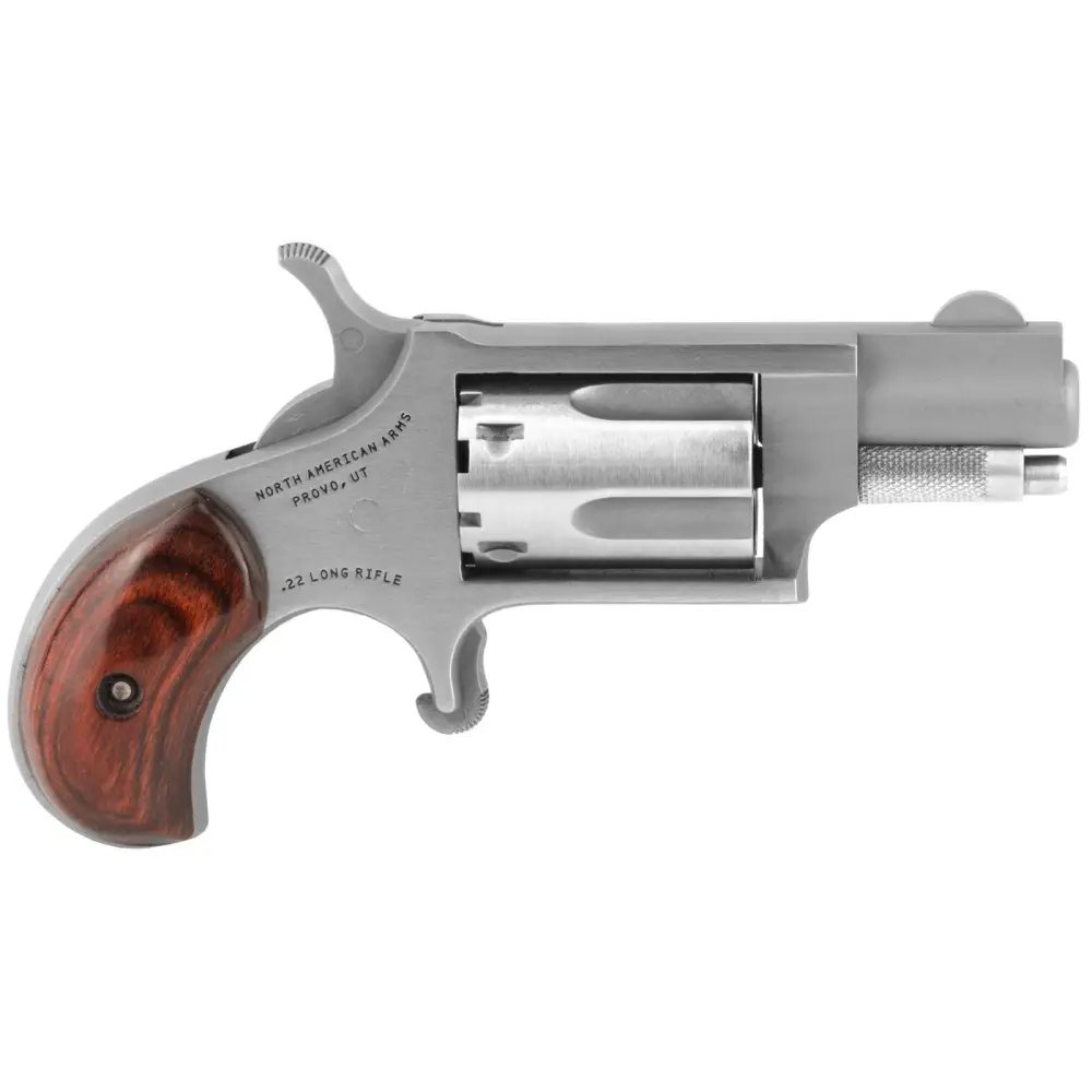 NAA Mini-Revolver .22 LR 1.13" Barrel 5rd Stainless Steel