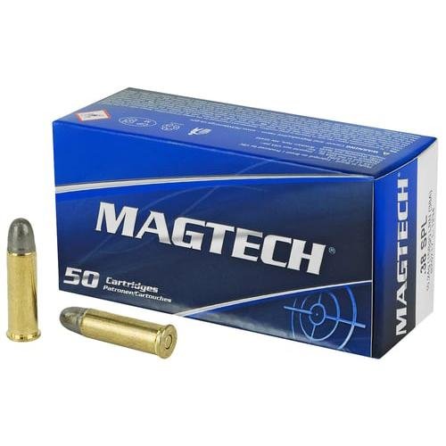 Magtech 38A Range/Training 38Special 158gr Lead Round Nose 50 Per Box/20 - Magtech Ammunition - 38 Spl