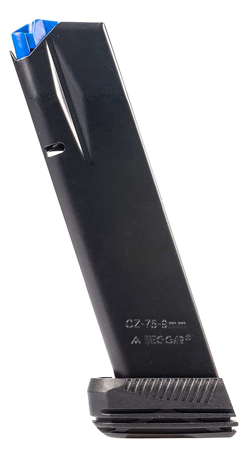 Mec-Gar MGCZ7519M 9mm 20-Round Magazine for CZ 75B/85B/SP-01/Shadow - Mec-Gar USA - 19RD