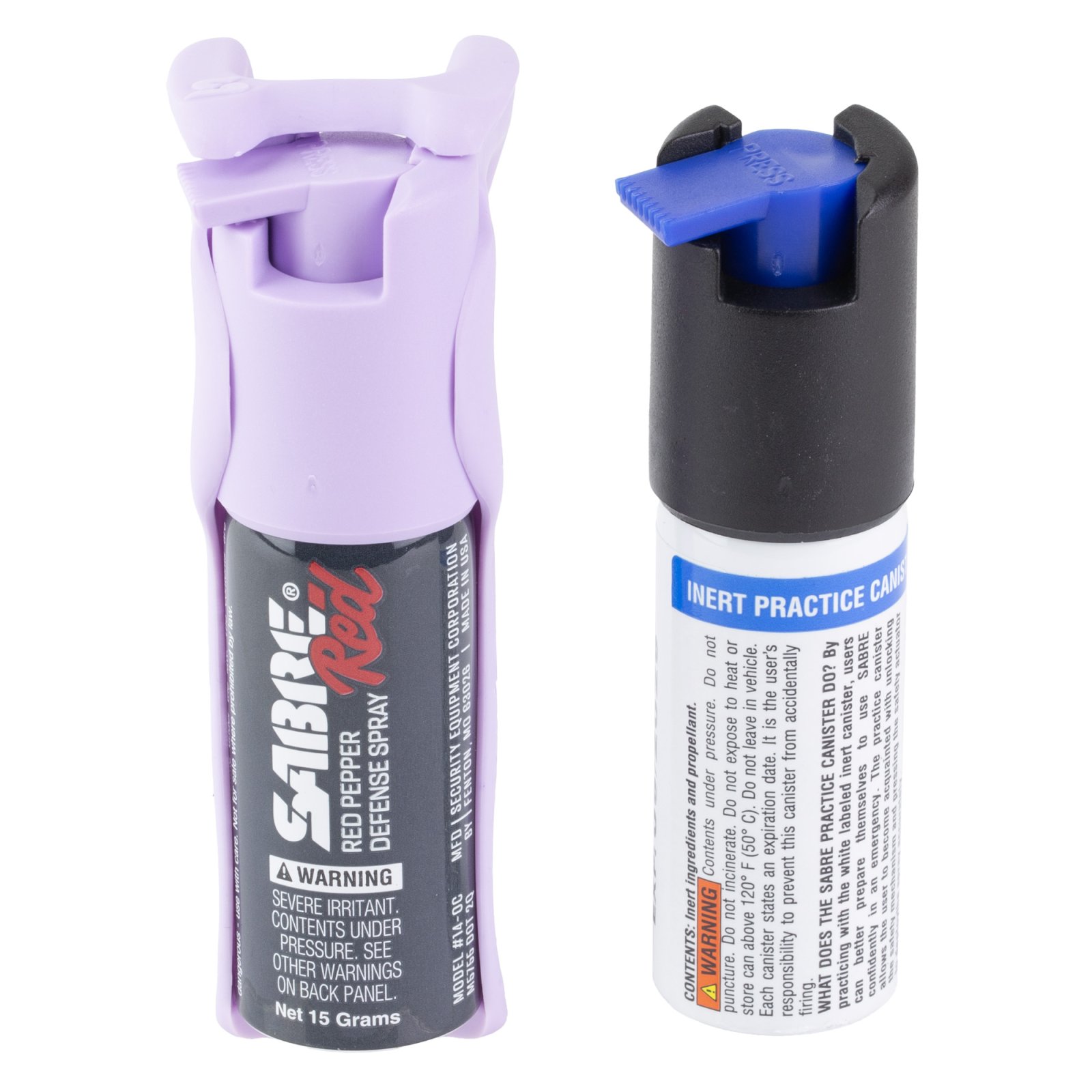 SABRE PB-LVOC-STU-04 Easy Aim Pepper Spray Kit 0.54oz Lavender 12ft Range - SABRE - 0.54 OZ