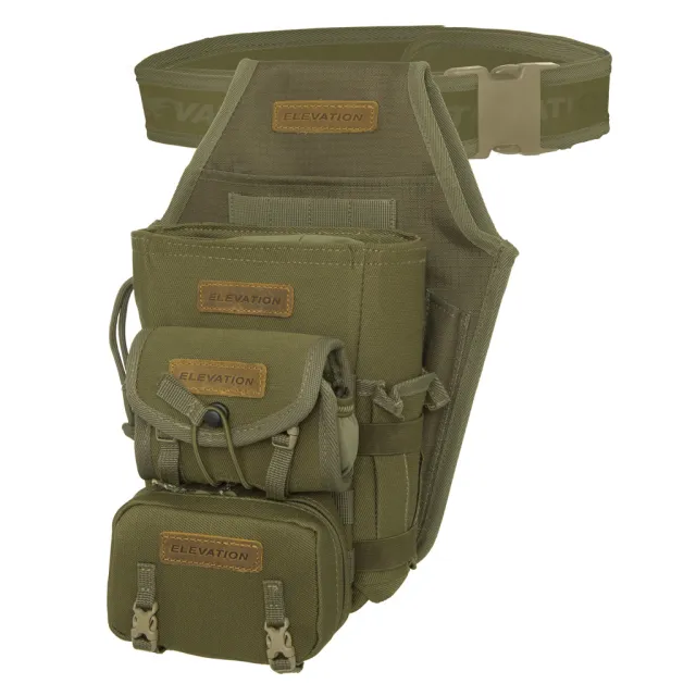 Elevation Terra MGS Sleeve Quiver Ambush Green RH/LH Ripstop Material - Elevation