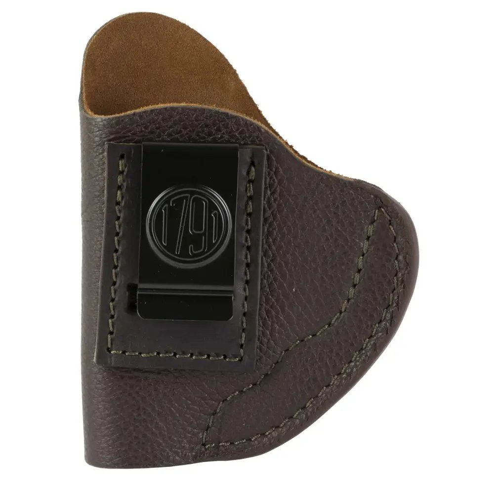 1791 Gunleather FCD2BRWL Fair Chase IWB Holster Brown Deer Hide Left-Handed - 1791 Gunleather