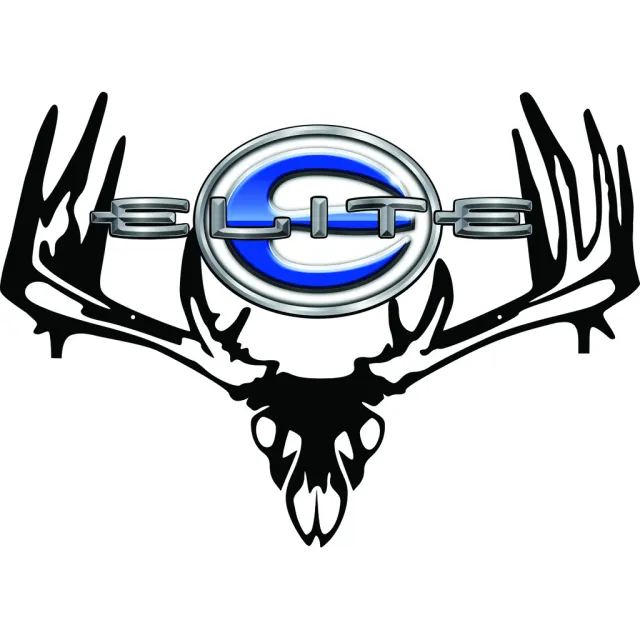 Raxx Bow Hanger Elite Archery Carbon Steel, Powder Coated, 2 Hooks - Raxx