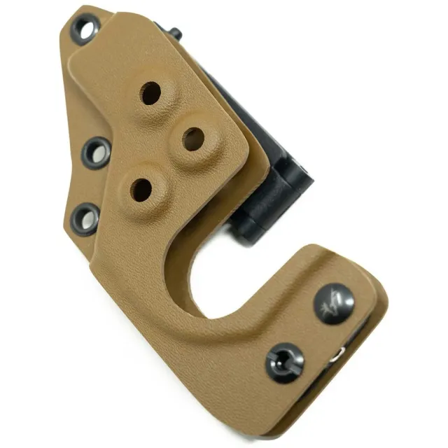 Ivory Holsters Robin Hood Release Holster Medium Coyote Brown UV - Ivory Holsters
