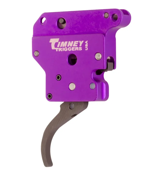 Timney Triggers 502B Benchrest Trigger Single-Stage Curved with 3-6 oz... - Timney