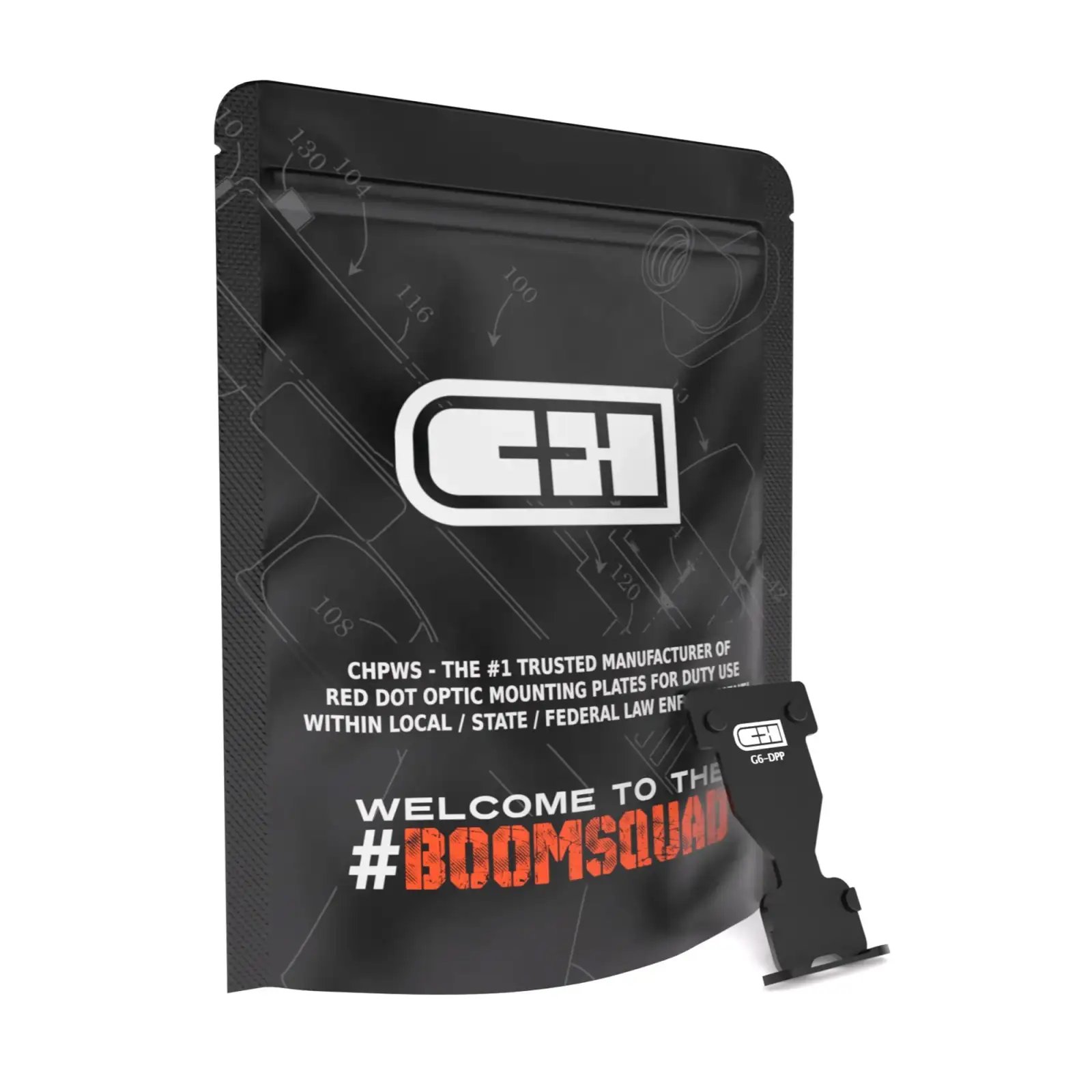 C_AND_H_PRECISION G6 DPP Optics Ready Glock Mount - C&H Precision