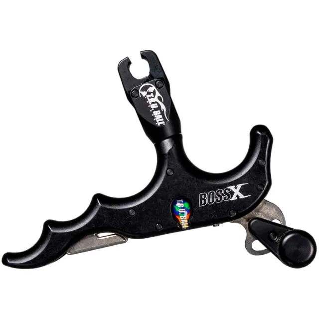 Tru Ball TBX4-BK Boss X Release Black 4 Finger - TRU Ball