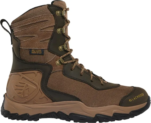 LaCrosse Windrose 8" Brown Boots - Men's Size 8 Outdoor Footwear - LaCrosse Footwear, Inc.