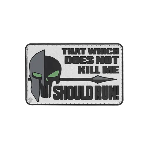 TRU-SPEC Should Run Morale Patch 6-Pack PVC Velcro Back