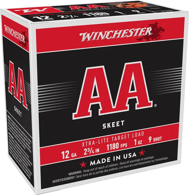 Winchester Ammo AAL129 AA Xtra-Lite 12Gauge 2.75" 1oz 9Shot 25 Per... - Winchester - 12 Gauge