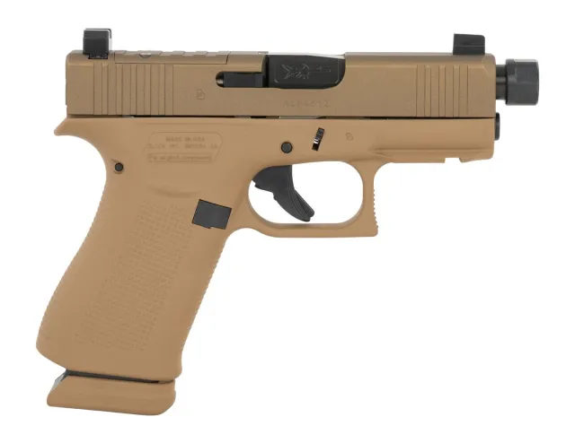 Glock UX4350204NR15ORBOTN G43X 9mm Luger 15+1 3.41" Steel Serrated Slide Ambidextrous - Glock - 9mm Luger