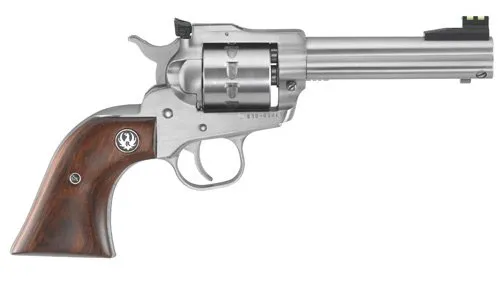 Ruger 8101 Single Ten 22 LR Revolver 4.625" Satin Stainless 10-Round - Ruger - 22 LR for sale at Bang-Bang Tactical