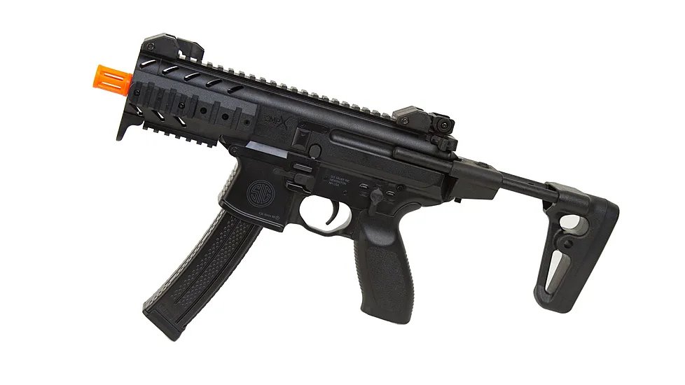 Sig Sauer AIR-S1-MPX-S Airsoft Rifle, Spring, 6mm BB, Adjustable Stock - Sig Sauer - 6mm
