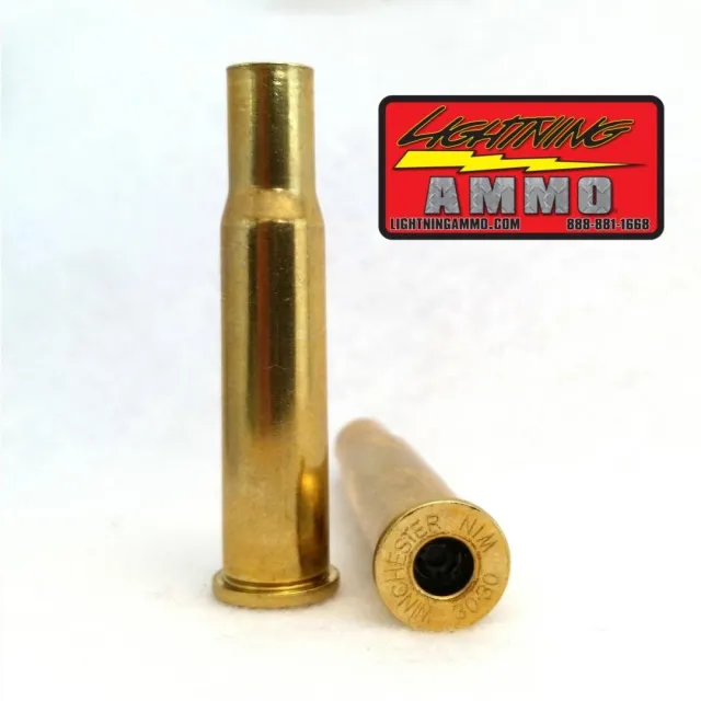 Buy Lightning Ammo Reconditioned Ready to Load Brass 30-30 50 Qty Bag online
