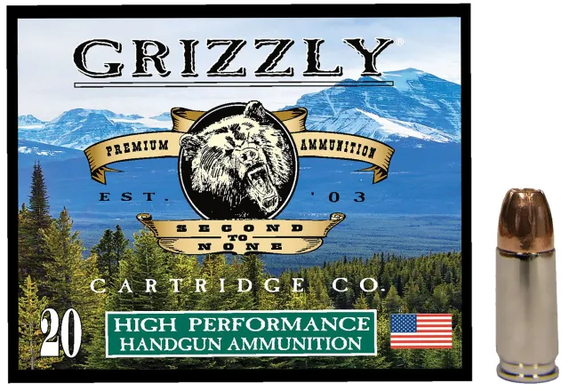 Buy GRIZZLY GC9MM2 9mm Luger (9x19 Parabellum) 124gr JHP 1200fps 20/Box online