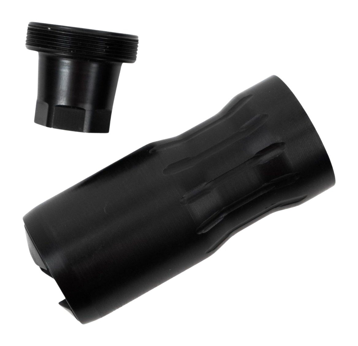 Area 419 419-LFS-1228 45 Caliber Black Linear Flash Suppressor 1/2-28 - Area 419