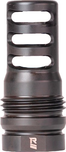Rugged Suppressors MB025 Muzzle Brake .338/8.6 Blackout 3/4x24 Black - Rugged Suppressors - .338 or