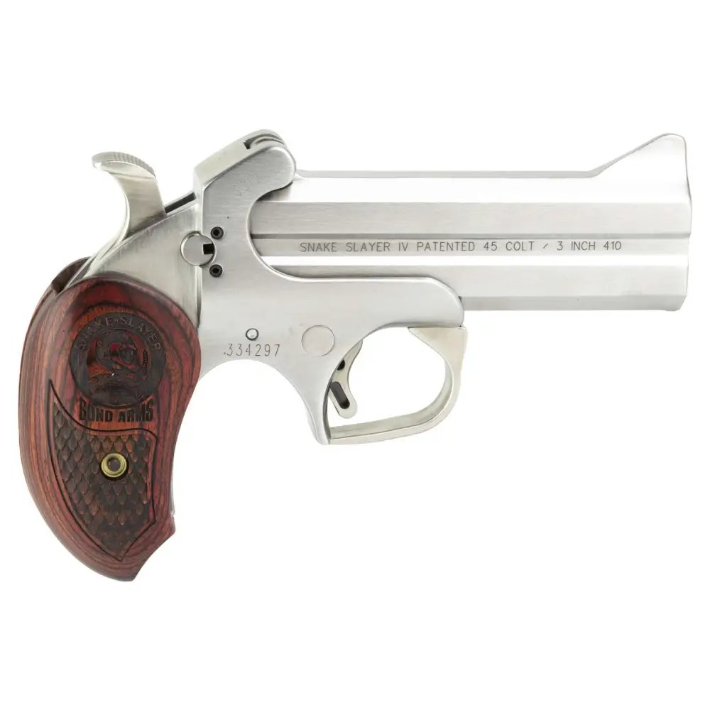 Bond Arms Snake Slayer IV 45 Colt 410 Ga 45LC/410GA 4.25" - Bond Arms, Inc. - 410 Bore | 45 Colt