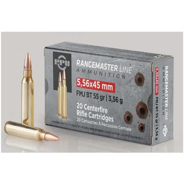 Buy Prvi Partizan Rangemaster PPRM5561 5.56x45mm NATO 55 Grain FMJBT online