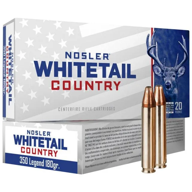 Buy Nosler 40130 .350 Legend 180gr SB SP Bullets 20/Box online