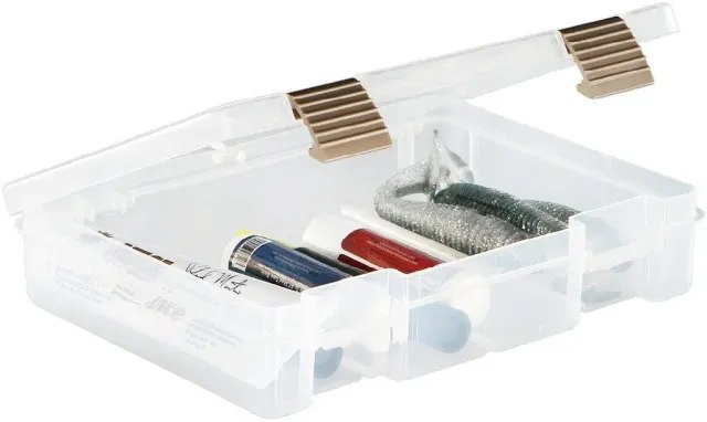 PLANO 2-3715 ProLatch Utility Case Transparent 9In x7In x2In