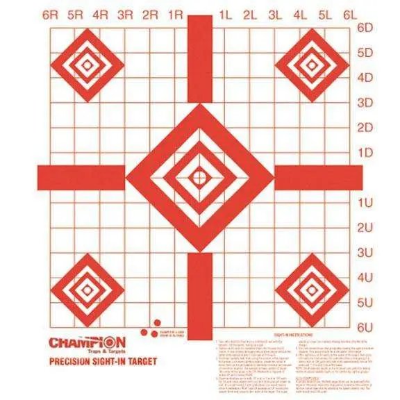 Buy Champion Redfield Sight-In Diamond Paper Pistol Rifle Target 16x16 online