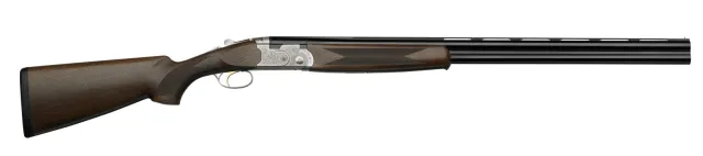 Beretta USA J686FK6 686 Silver Pigeon I 20 Gauge 26" Blued Barrel 3" 2rd, Nickel Engraved Metal Finish & Oiled Walnut Fixed Checkered Stock - Beretta - 20 Gauge for sale at Bang-Bang Tactical