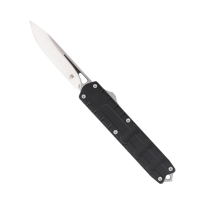 CobraTec Knives Enforcer Black 3.25 In M390 Drop Point CTEBLKM390DNS - CobraTec Knives