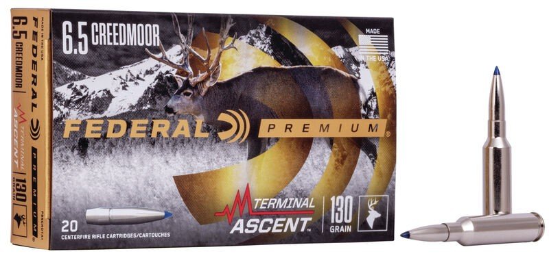 Buy Federal P65CRDTA1 6.5 Creedmoor 130 Grain 20 Rounds Bonded Ammo online