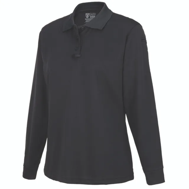 Flying Cross Women's Long Sleeve Impact Polo Small 86 3221W