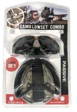 Radians LS4U21CKCS Combo Set Lowset Camo ANSI Z87.1 99.9% UV - Radians